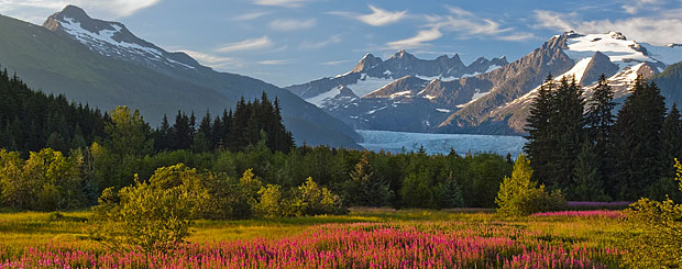 Landschaft um Juneau - Credit: Travel Alaska