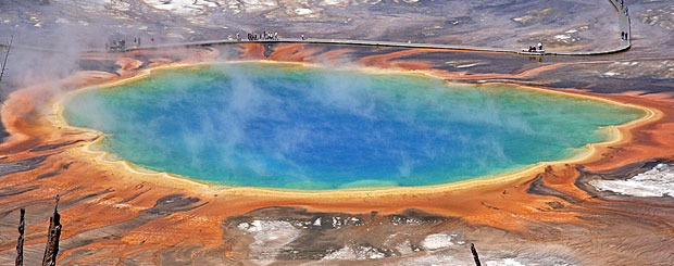 Grand Prismatic Spring, Yellowstone National Park, Wyoming - Credit: Wyoming Office of Tourism