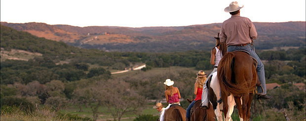 Ausritt, Dixie Dude Ranch, Texas - Credit: Dixie Dude Ranch