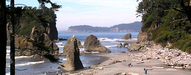 Ruby Beach, Olympic Peninsula, Washington - Credit: Visit Seattle
