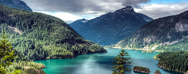 Lake Diablo im North Cascades National Park, Washington - Credit: Visit Seattle, Rick Collar Visit Seattle