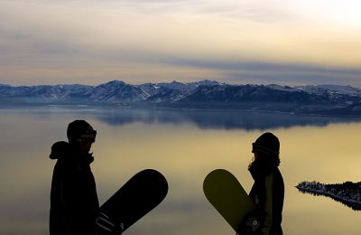 CA/North Lake Tahoe/Sonnenuntergang