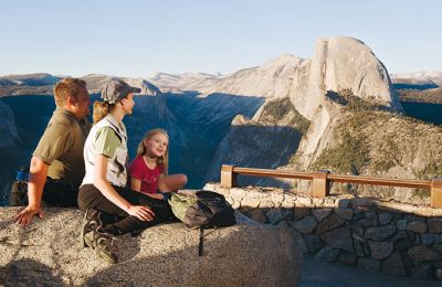 CA/Yosemite National Park/Glacier Point