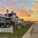 MA/Cape Cod/West Dennis/Lighthouse Inn/Außenansicht Sonnenuntergang