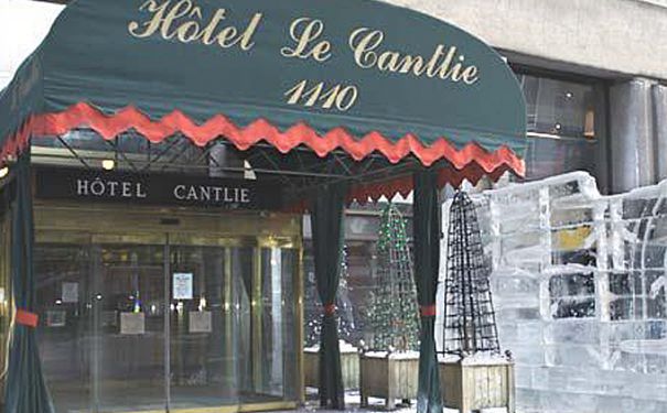 QC/Montrael/Hotel Le Cantlie Suites/Eingang