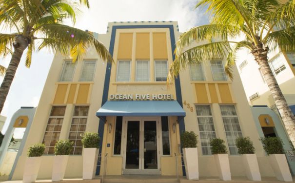 FL/Miami Beach/Ocean Five Hotel/Außen