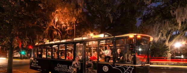 Ghost and Gravestones Tour, Savannah, Georgia - Credit: Historic Tours of America