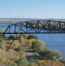 Brücke über den Missouri River bei Bismarck, North Dakota - Credit: North Dakota Tourism/Scooter Pursley