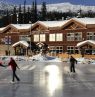 Schlittschuhlaufen im Big White Ski Resort, British Columbia