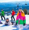 Skischule im Big White Ski Resort, British Columbia