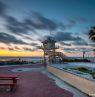 Lifeguard Station, Flagler Avenue, New Smyrna Beach, Florida - Credit: Laslo Popovics, New Smyrna Beach
