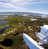 Blick auf die Landschaft, Ganglers Sub Arctic, Manitoba - Credit: Ganglers Fly-in Lodges and Outposts
