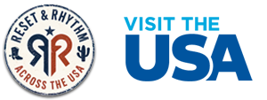 RR und Visit the USA logo homepage