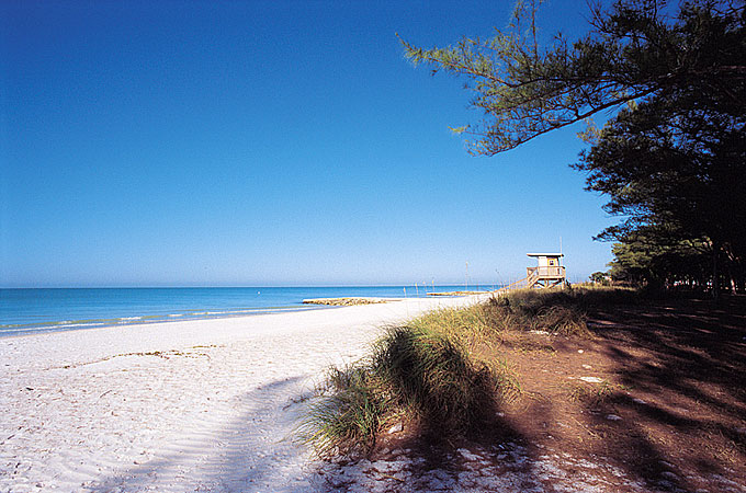 Coquina Beach, Florida - Credit: Bradenton Area Convention and Visitors Bureau