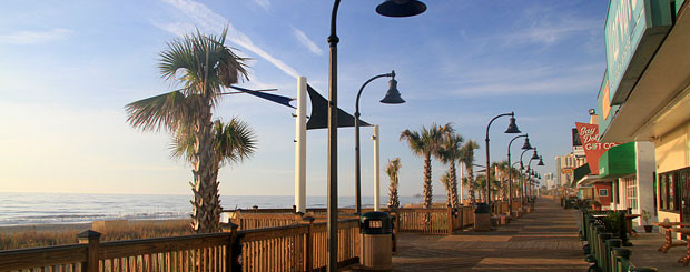 Boardwalk, Myrtle Beach, South Carolina - Credit: South Carolina Tourism Office