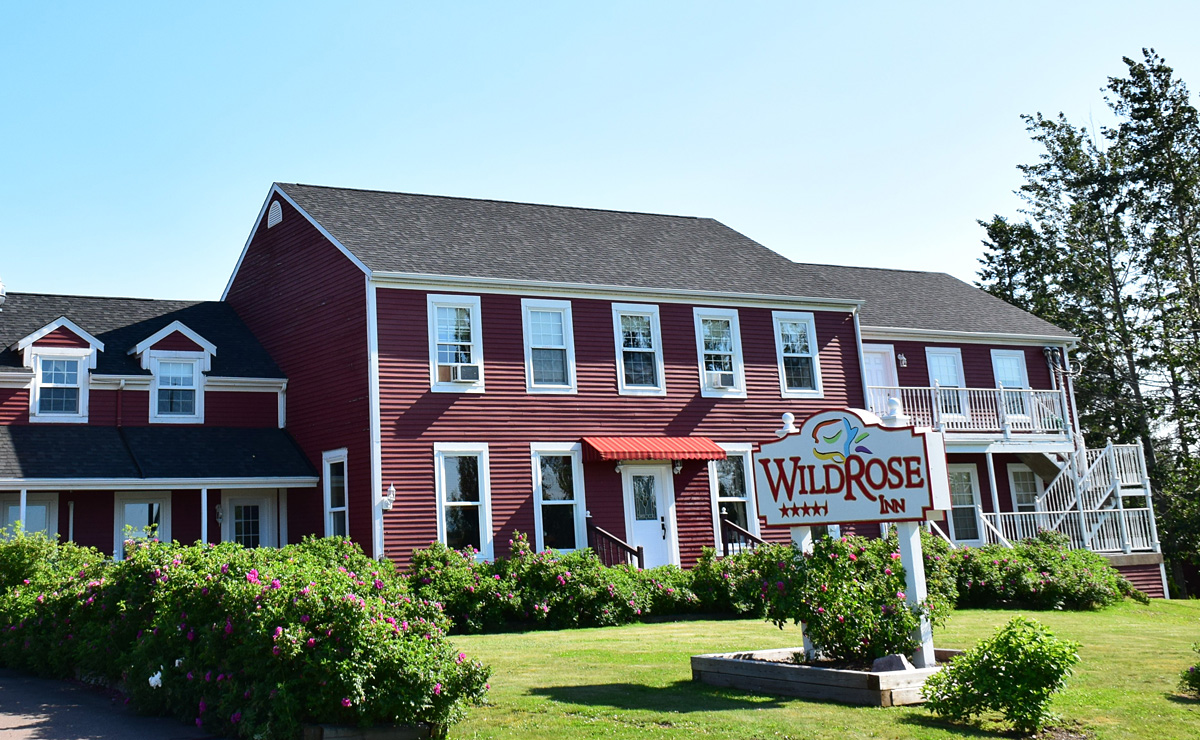 Außenansicht, Wild Rose Inn, Moncton, New Brunswick - Credit: Wild Rose Inn