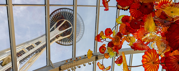 Chihuly Garden and Glass, Seattle, Washington - Credit: Ppoppo2