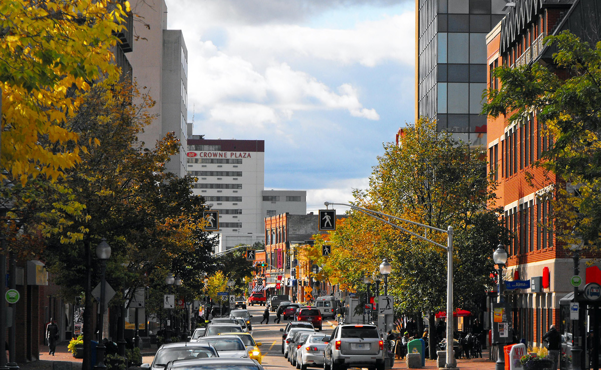Außenansicht, Crowne Plaza Moncton-Downtown, Moncton, New Brunswick - Credit: Crowne Plaza Moncton-Downtown