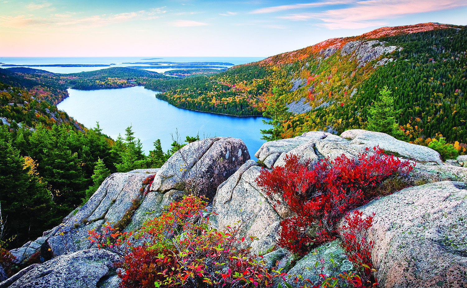 Jordan Pond, Acadia National Park, Maine - Credit: Maine Office of Tourism