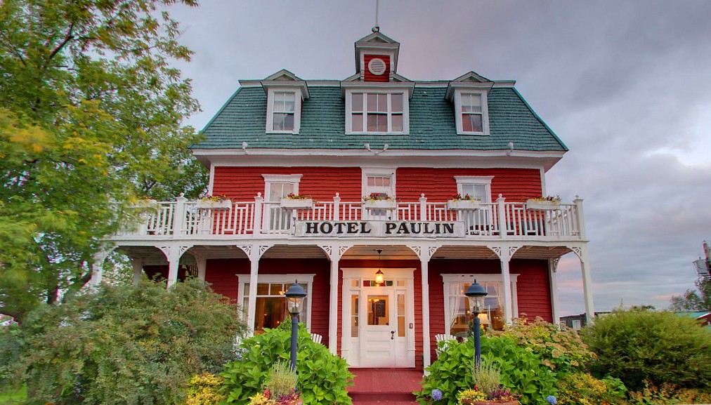 Außenansicht, Hotel Paulin, Caraquet, New Brunswick, Kanada - Credit: Hotel Paulin