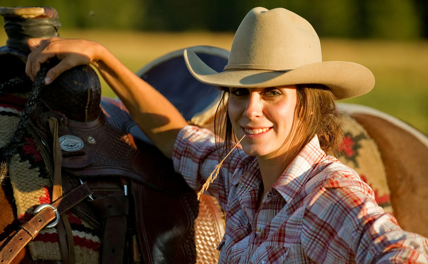 Cowgirl, Historic Reesor Ranch, Maple Creek - Credit: Tourism Saskatchewan & Paul Austring