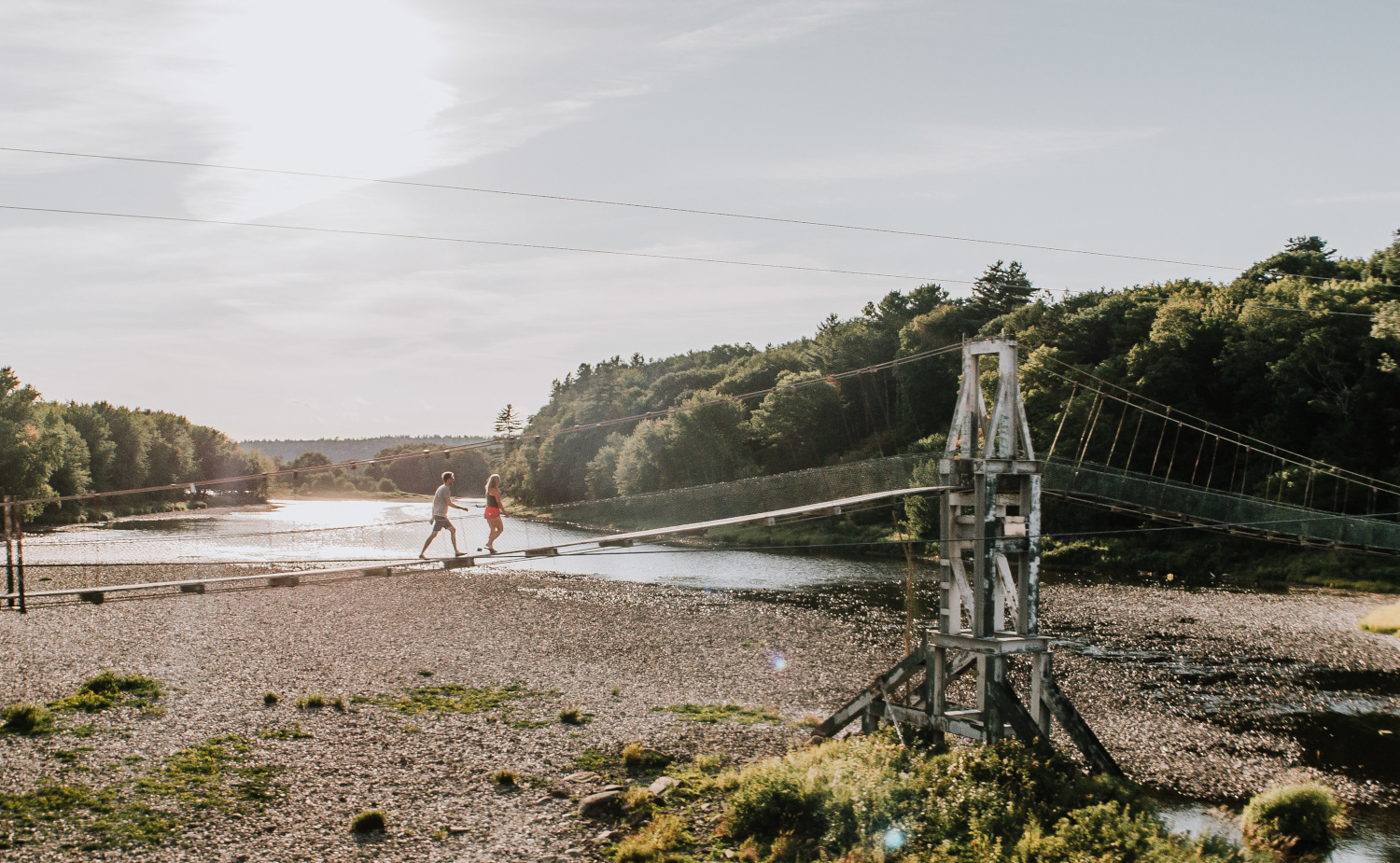 Footbridge, Priceville, Miramichi - Credit: New Brunswick Tourism