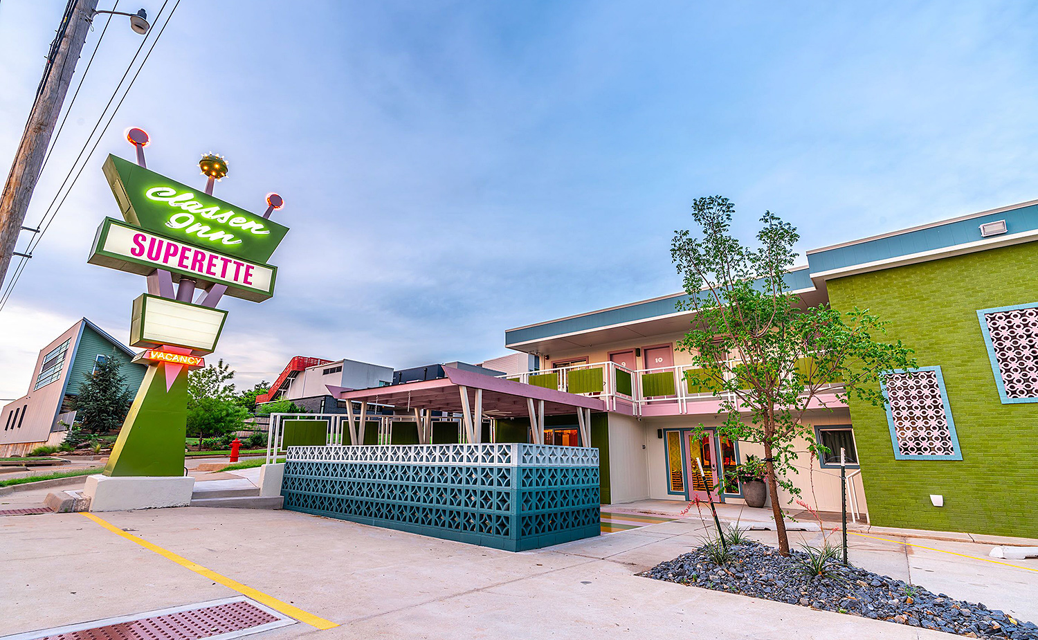 Außenansicht, Classen Inn, Oklahoma City, Oklahoma - Credit: Classen Inn