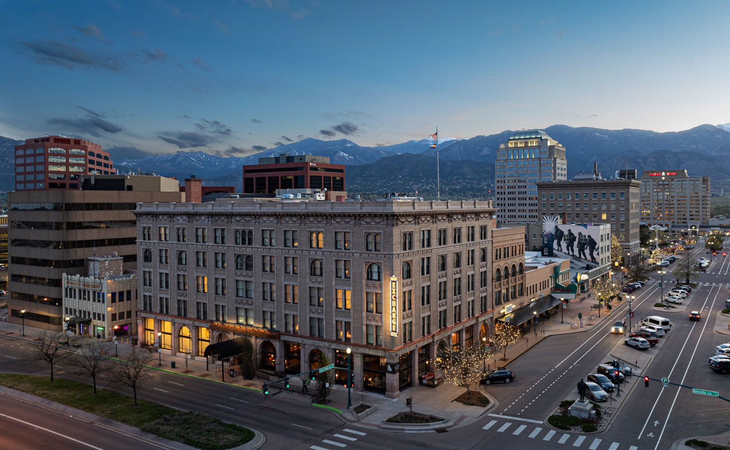 Außenansicht, The Mining Exchange A Wyndham Grand Hotel & Spa, Colorado Springs - Credit: The Mining Exchange A Wyndham Grand Hotel & Spa