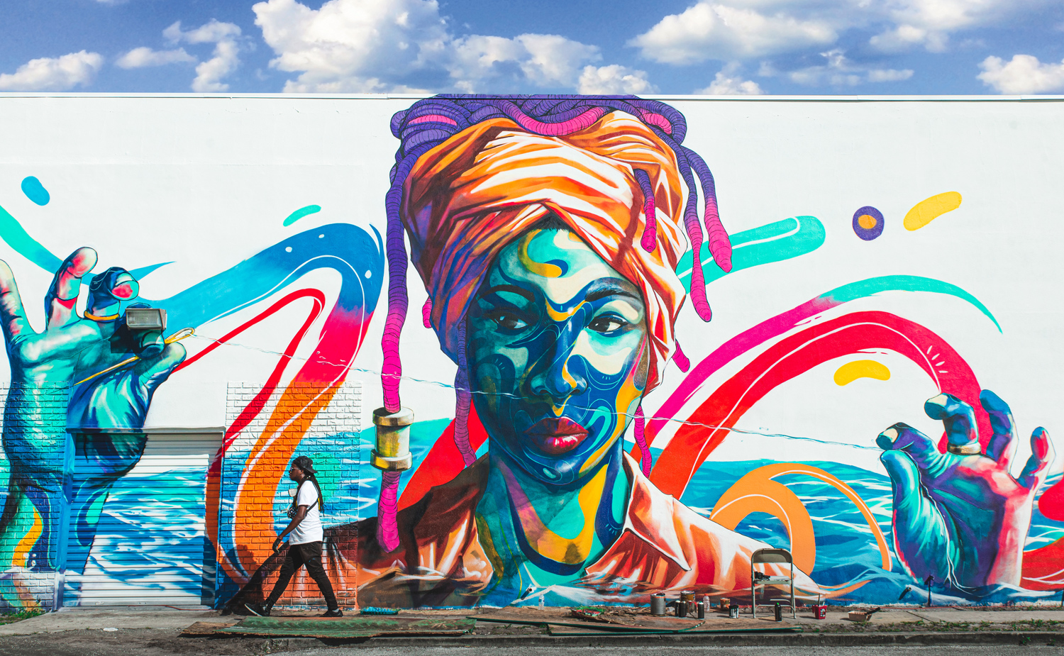 'Sewing Seeds' Mural, St. Pete - Credit: Taj Tenfold, Visit St. Pete-Clearwater