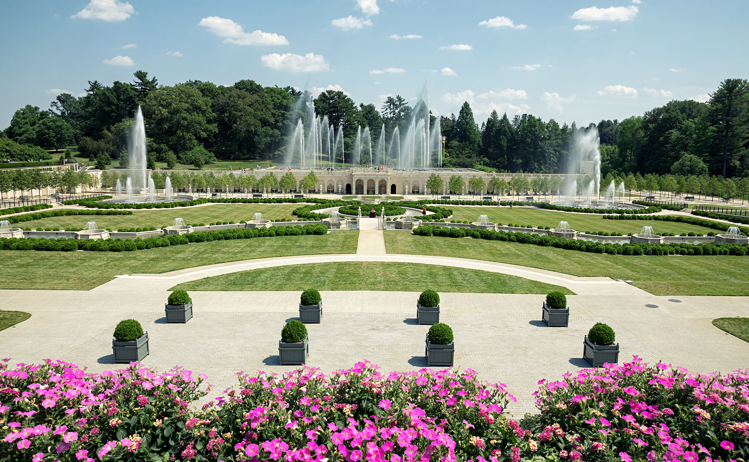 Brunnenanlage, Longwood Gardens, Kennett Square - Credit: The Countryside of Philadelphia