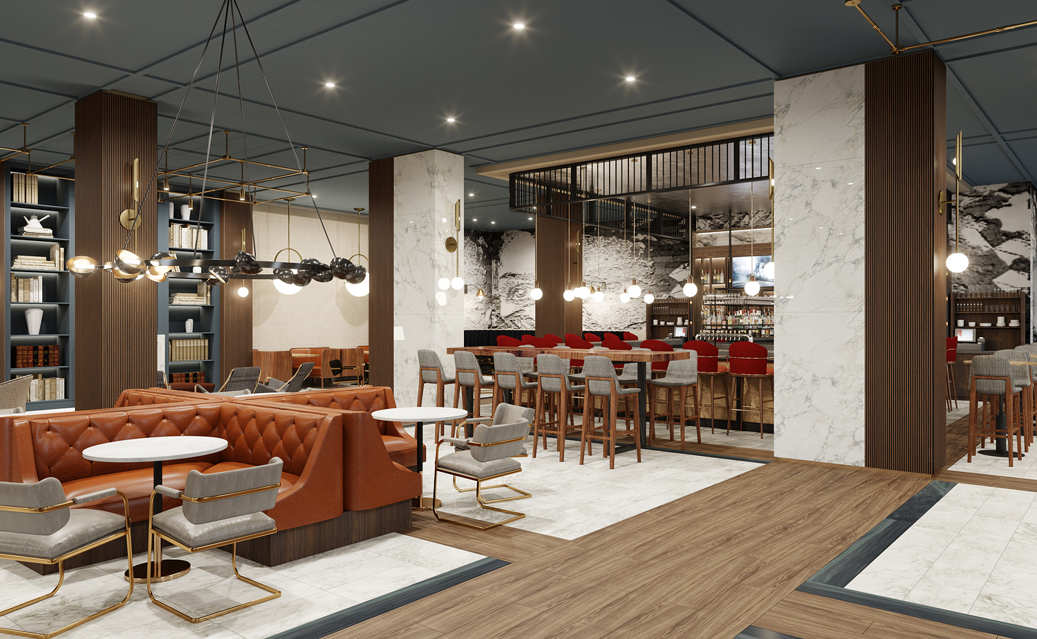 Bar & Lobby, The Alloy, King of Prussia - Credit: The Alloy King of Prussia