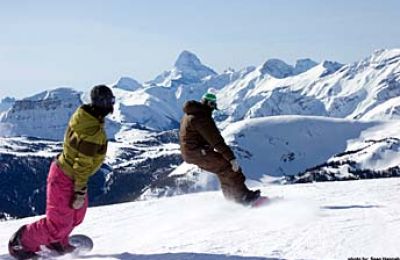 Kanada/Skifahren/Snowboarding Sunshine Village