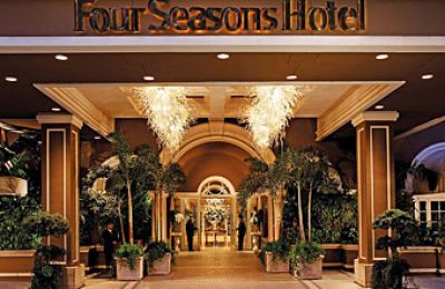 CA/Los Angeles/Four Seasons/Eingang