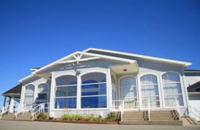 QC/Iles de la Madeleine/Chateau Madelinot/Eingang