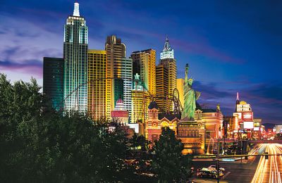 NV/Las Vegas/New York-New York Hotel/Aussen/680