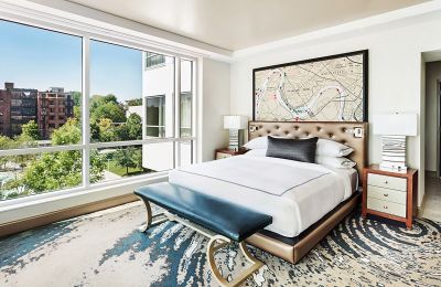 TN/Knoxville/The Tennessean Personal Luxury Hotel/Zimmer mit King Bett