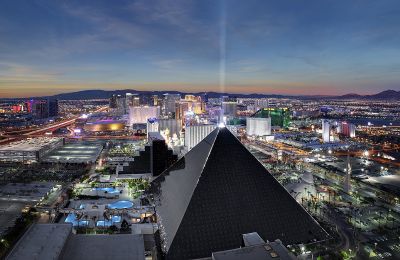 NV/Las Vegas/Luxor Hotel and Casino/Außenansicht