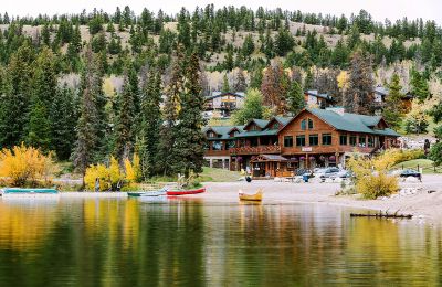 AB/Jasper/Pyramid Lake Resort/Außenansicht