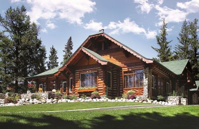 AB/Jasper/Fairmont Jasper Park Lodge/Außenansicht