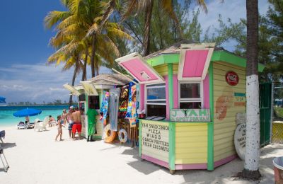 BAH/Nassau/Snackbar am Strand