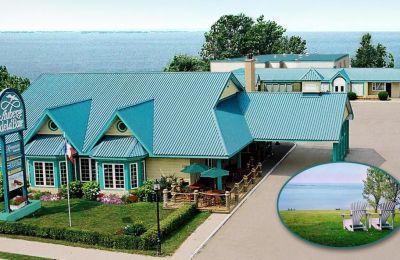 NB/Caraquet/Hotel de la Baie/Außenansicht