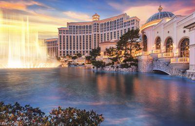 NV/Las Vegas/Bellagio/Außenansicht