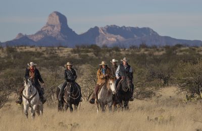 AZ/Rancho de La Osa/Reitergruppe am Morgen
