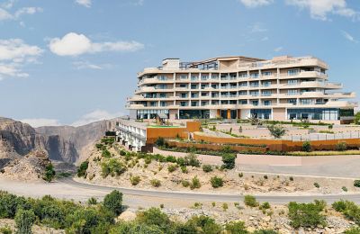 OMN/Jebel Akhdar/Hotel Indigo Jabal Akhdar Resort & Spa/Außenansicht