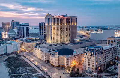 NJ/Atlantic City/Caesars Atlantic City Resort & Casino/Außenansicht