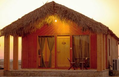 OMN/Ras Al Hadd/Sama Ras Al Jinz Ecolodge/Außenansicht