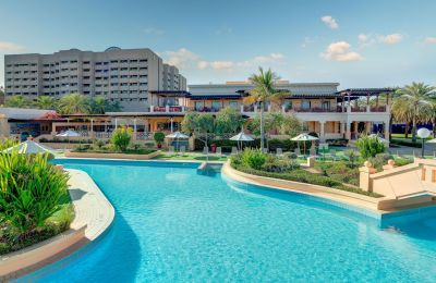 OMN/Muscat/InterContinental Muscat/Außenansicht mit Pool