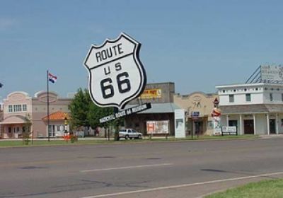 OK/Landschaftsbilder von Webseite - Route 66 Museum