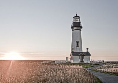 OR/Küste/Yaquina Lighthouse