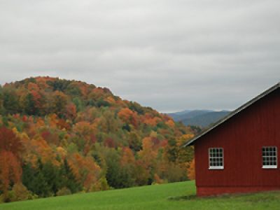 Neuengland/Fahrradtouren/VT/Woodstock/View